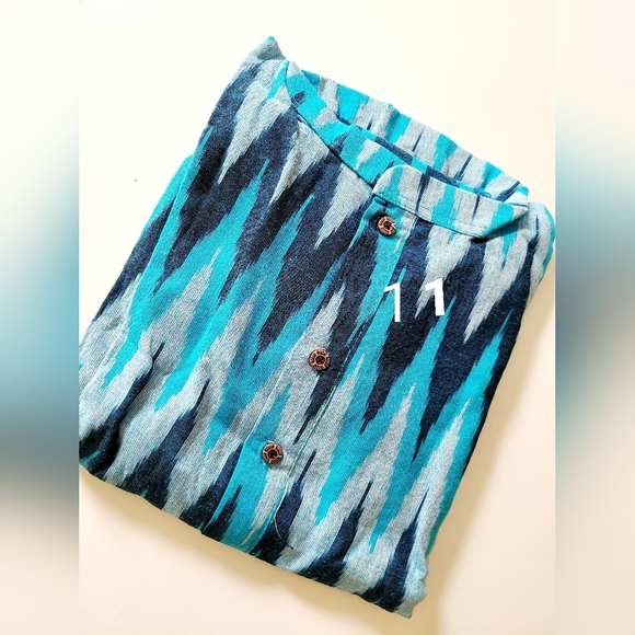 New boys Traditional Ikkat Cotton Kurta 4-5 Yr slim fit - Picture 2 of 3